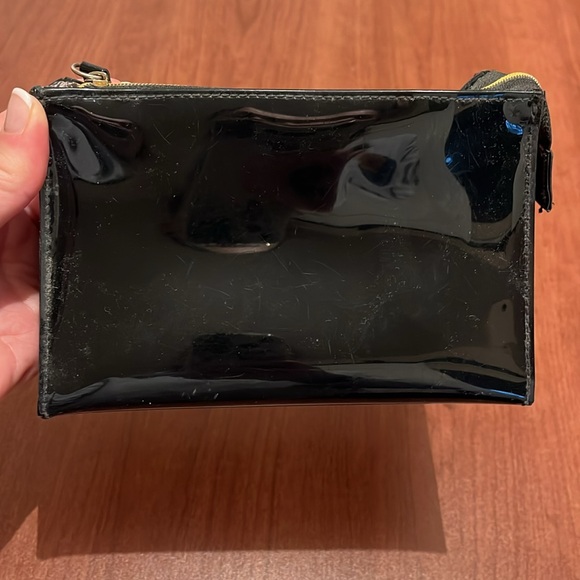 Vintage Ted Baker Black Cosmetic Bag with Bow - Picture 3 of 10